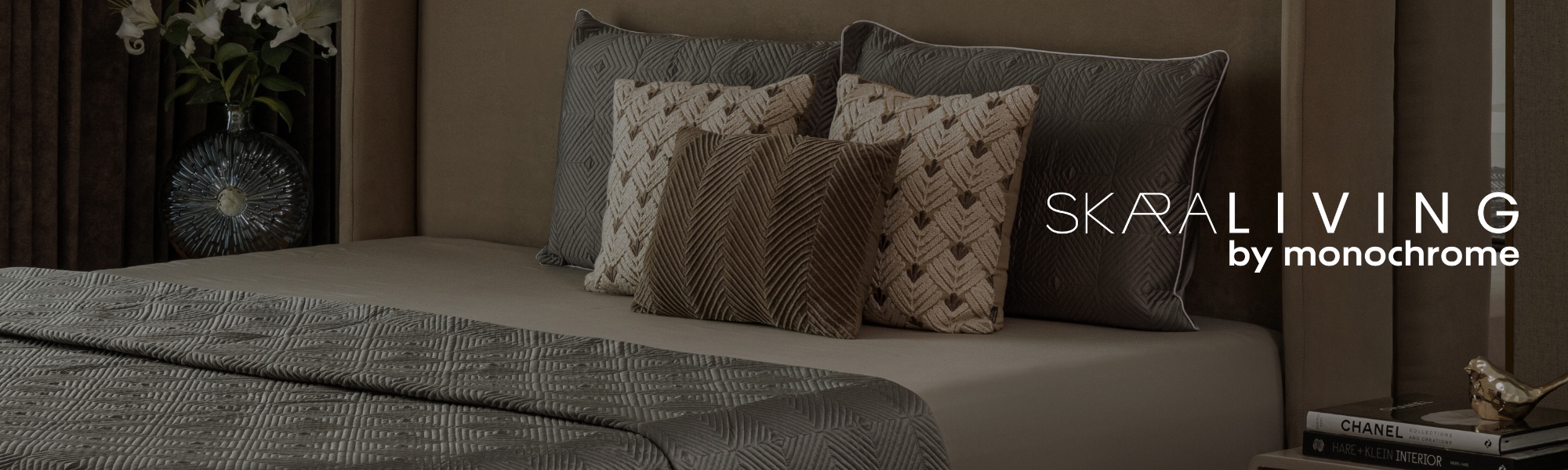 Skara Living by Monochrome brand banner