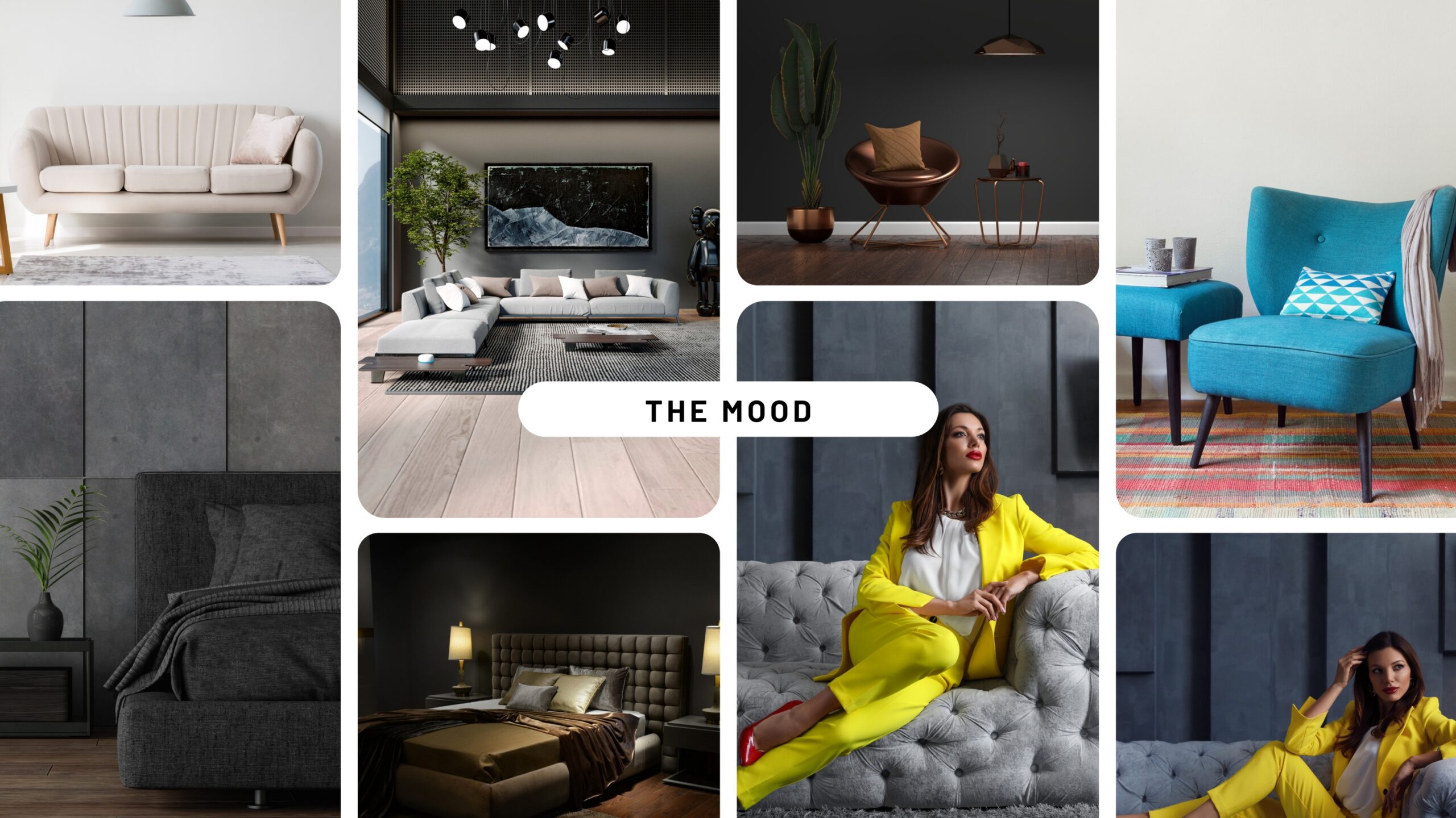 Skara Living brand mood board