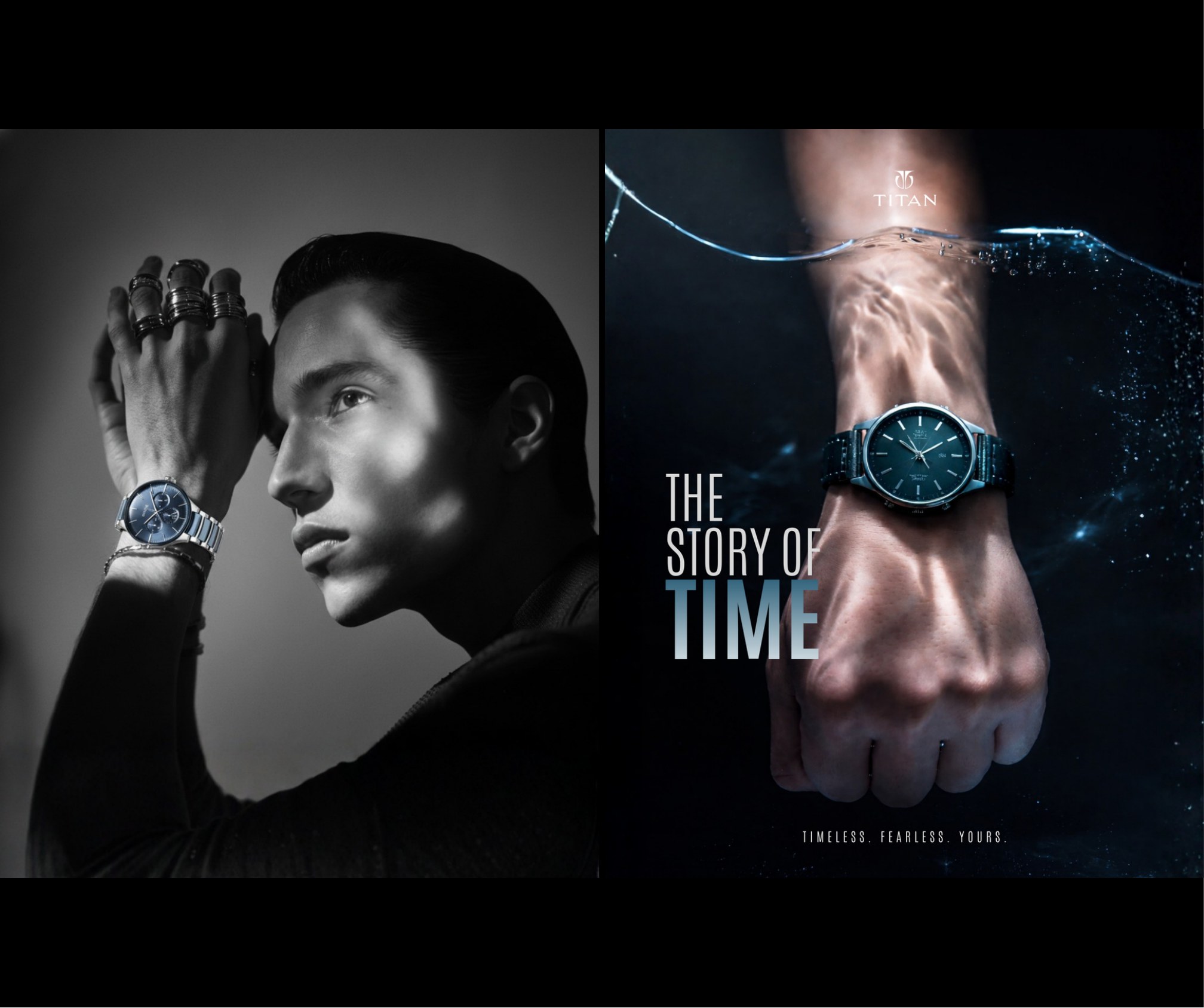 Titan Edge creative: The Story of Time