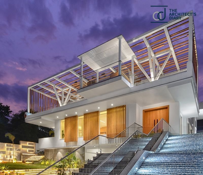 Urban Zen — A Workspace Designed with Rustic & Luxury Elements in Hyderabad