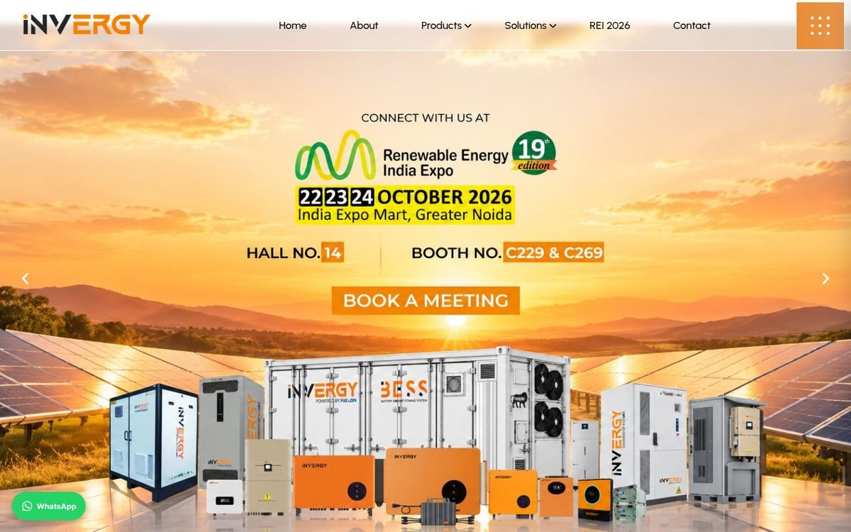 Invergy (GP Eco Solutions) website homepage